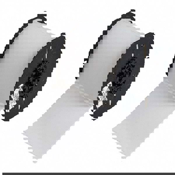 Label Maker Label: Light Gray, Metallized Polyester, 250 per Roll